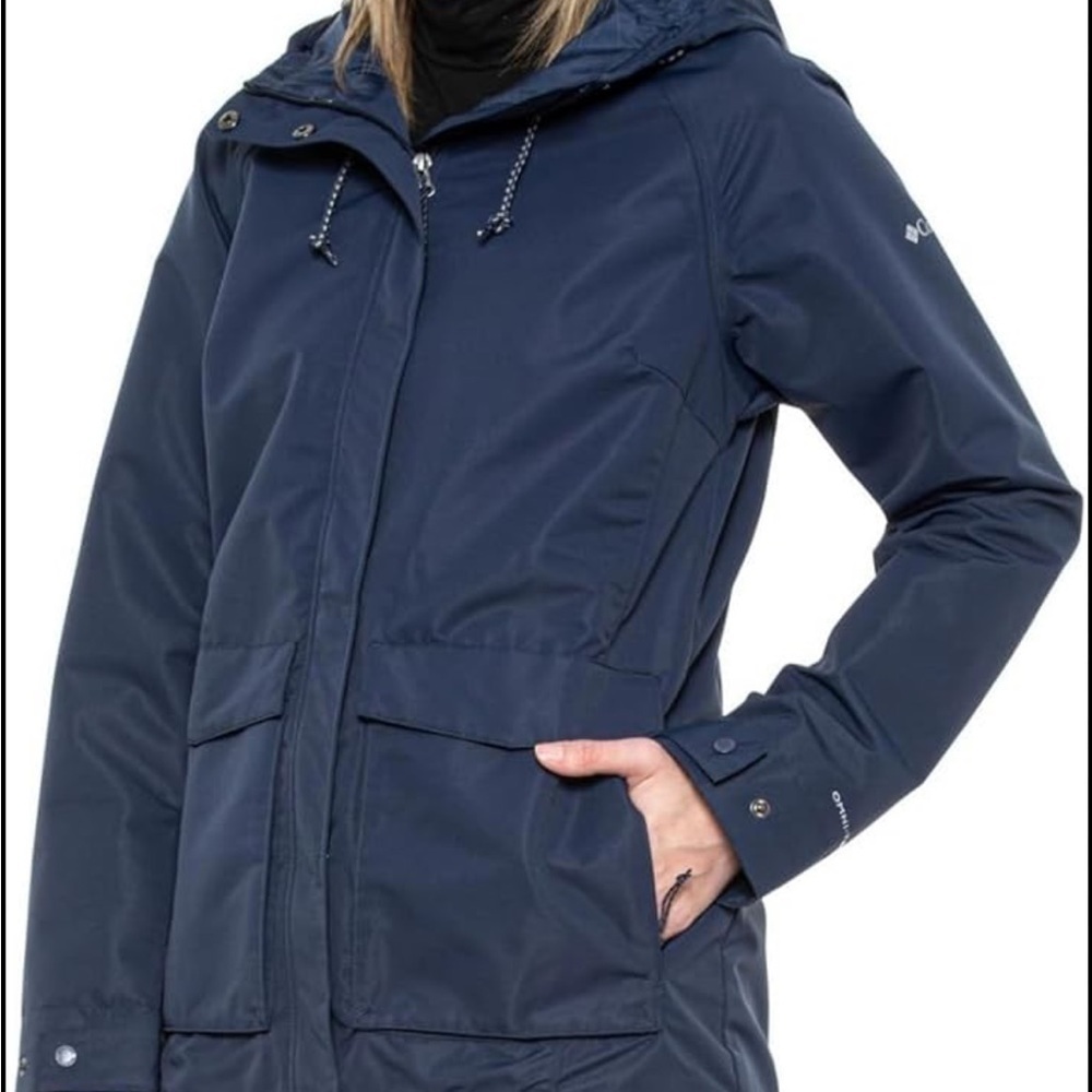 Columbia Crystal City Waterproof Jacket Small